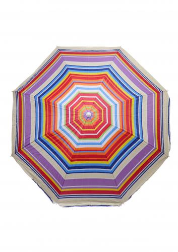 Зонт пляжный фольгированный (200см) 6 расцветок 12шт/упак ZHU-200 (расцветка 5) - фото 8